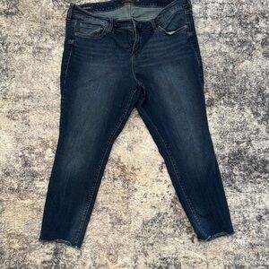 Torrid Midnight Blue Cropped Jeans